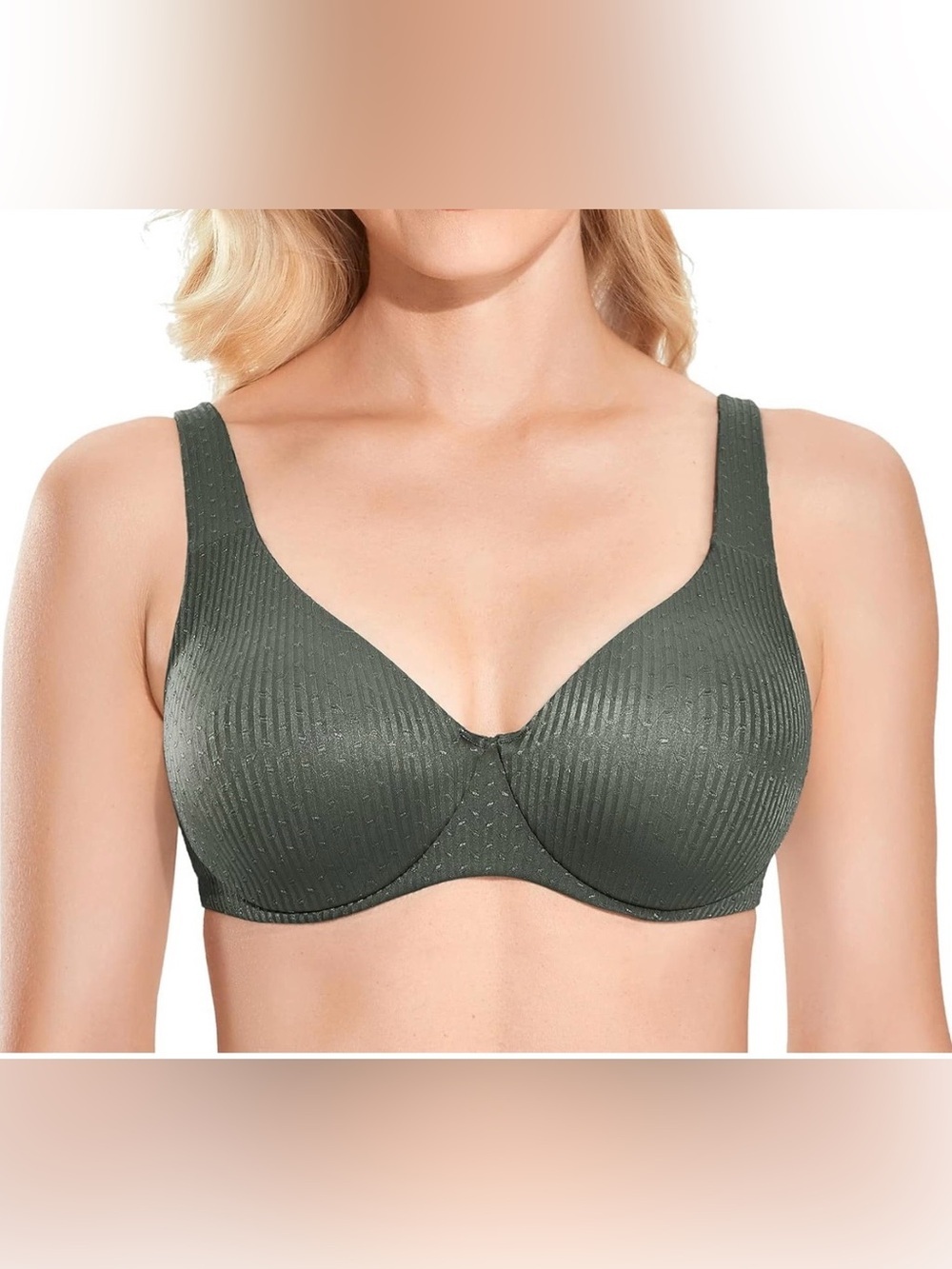 AISILIN Women's Minimizer Bras Plus Size Unlined Full Coverage Underwire...
